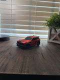 Red and Black Striped Rocket League Fennec